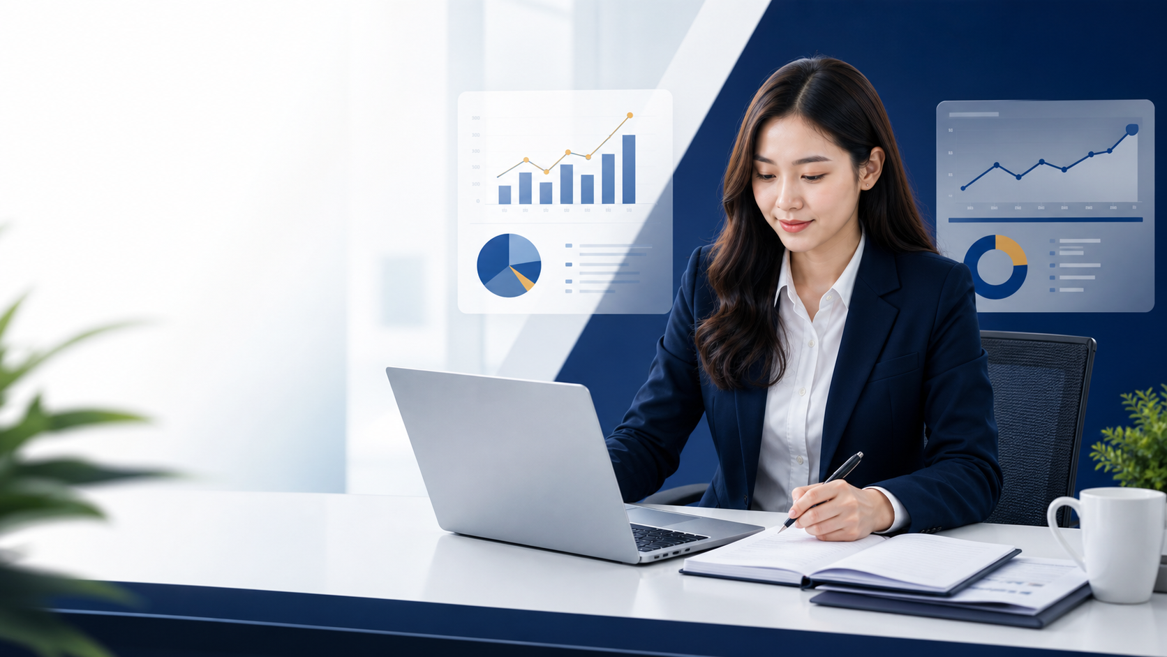 Chuyên gia kế toán đang tư vấn cho doanh nghiệp